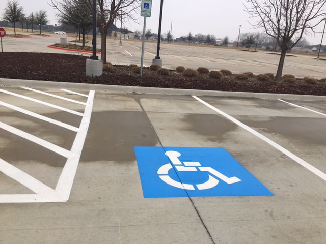 ADA Compliance Handicap Parking Striping